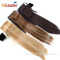 20 Inch Highlight Blonde Drawstring Synthetic Pure Ponytail